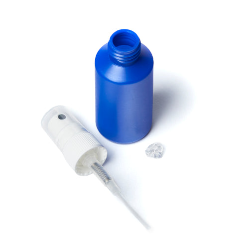 Kleine blaue Flasche